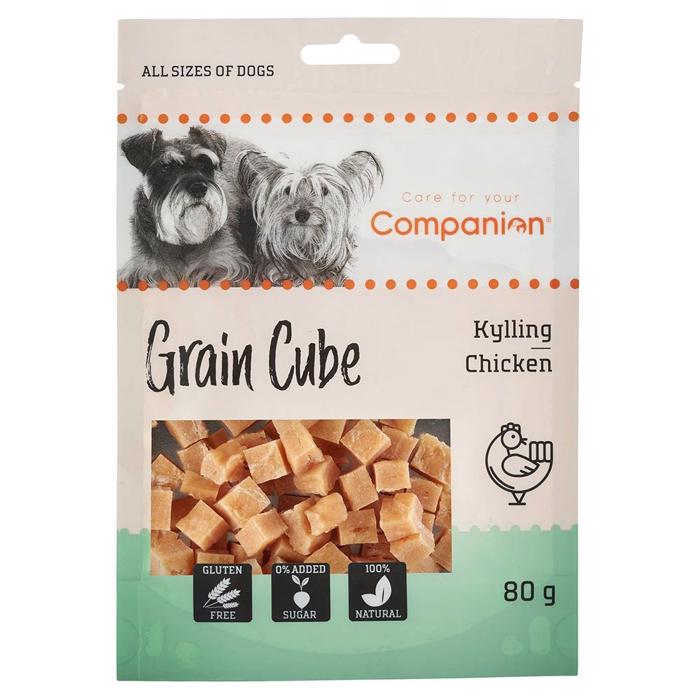 Companion Chicken Grain Cube Små Kyllingetern 80g